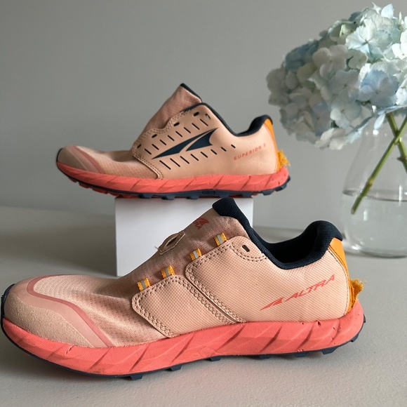 Altra Superior 5 Women's trail running shoe - dusty pink - size 7 - flaws* - Picture 3 of 9